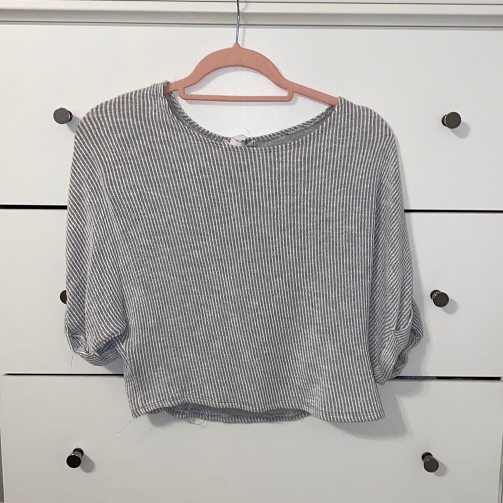 Caution to the Wind short sleeve blouse, size M